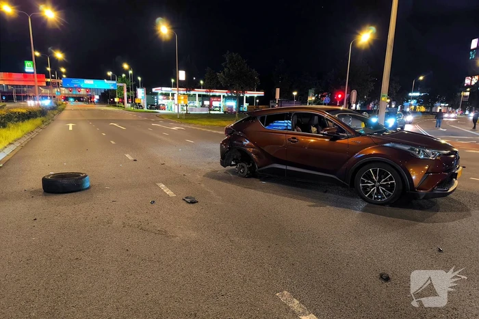 Verkeersongeval leidt tot schade, maar geen gewonden