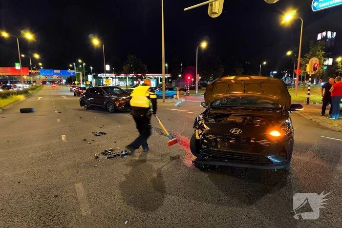 Verkeersongeval leidt tot schade, maar geen gewonden