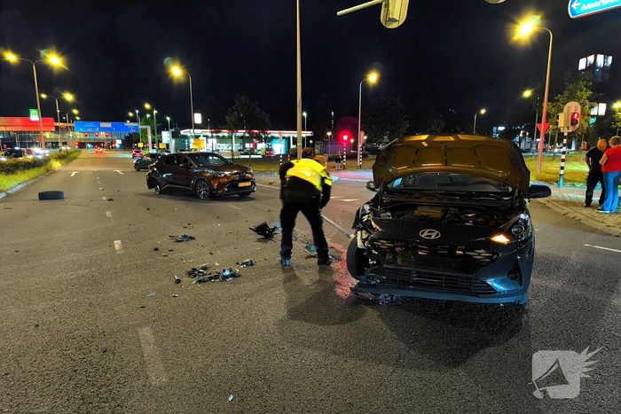 Verkeersongeval leidt tot schade, maar geen gewonden