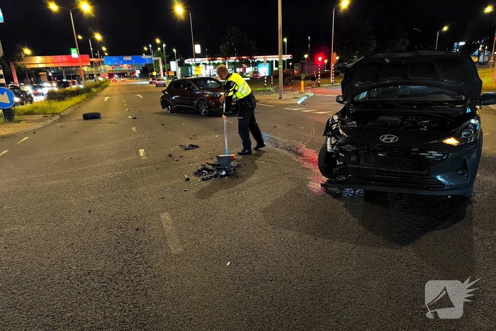 Verkeersongeval leidt tot schade, maar geen gewonden