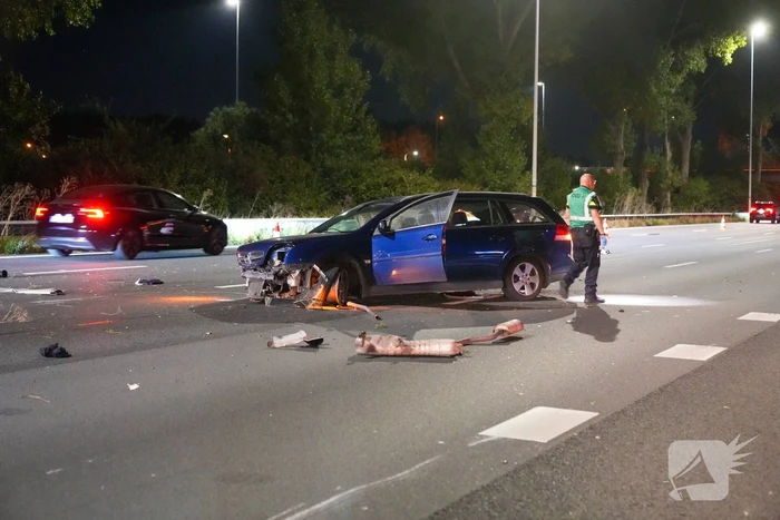 Hulpdiensten snel ter plaatse na ongeval