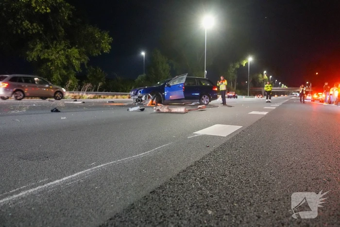 Hulpdiensten snel ter plaatse na ongeval