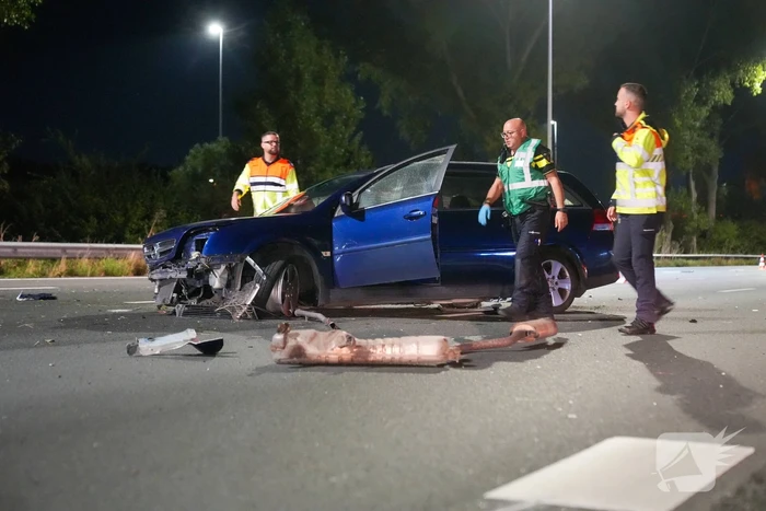 Hulpdiensten snel ter plaatse na ongeval
