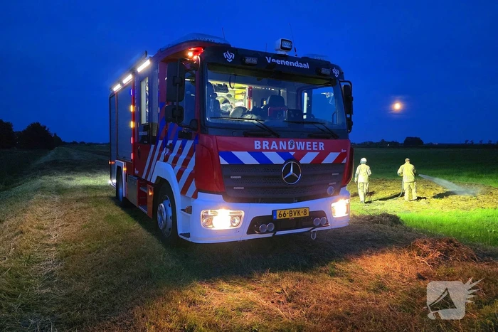 Brand in weiland snel geblust
