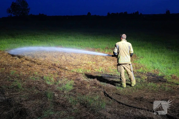 Brand in weiland snel geblust