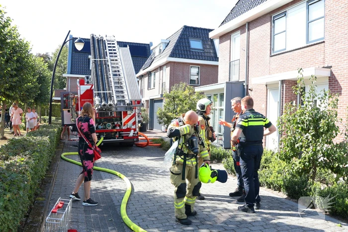 Brand in garage onder controle