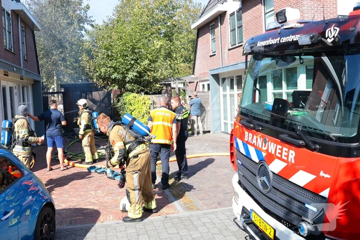 Brand in garage onder controle