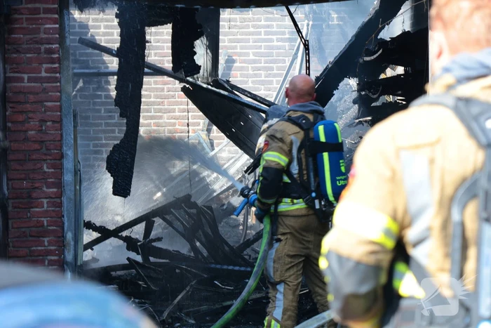 Brand in garage onder controle