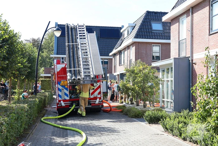 Brand in garage onder controle