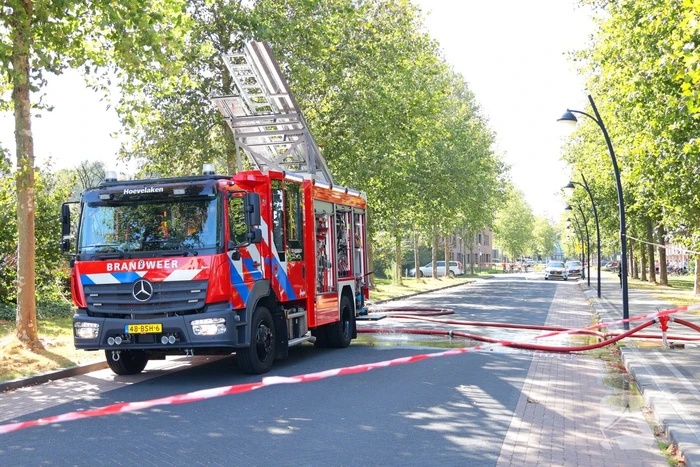 Brand in garage onder controle