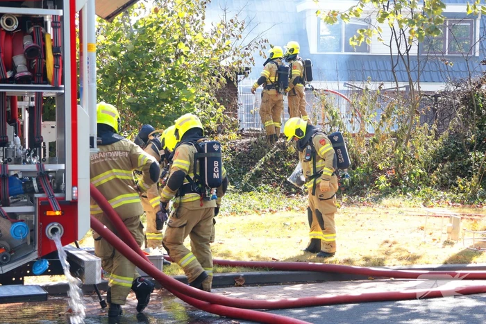 Brand in garage onder controle