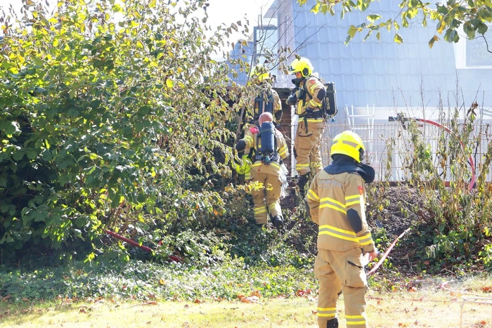 Brand in garage onder controle