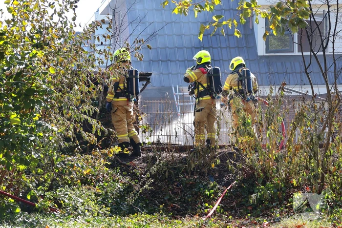 Brand in garage onder controle