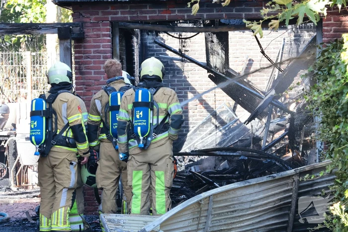 Brand in garage onder controle