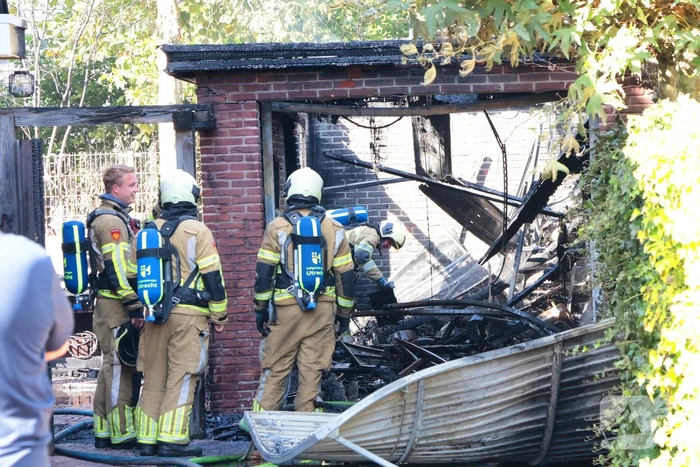 Brand in garage onder controle