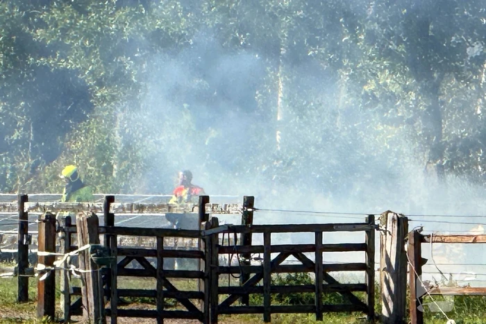 Brandweer blust vlammenzee direct