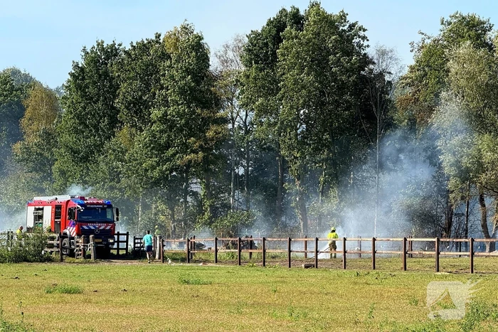 Brandweer blust vlammenzee direct