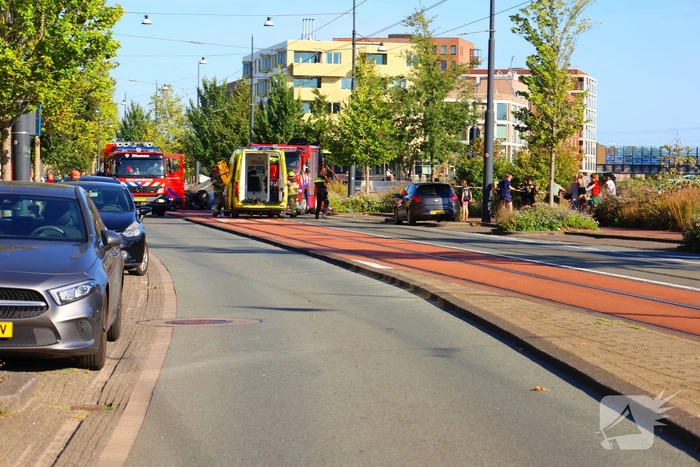 Bestuurder gewond bij aanrijding