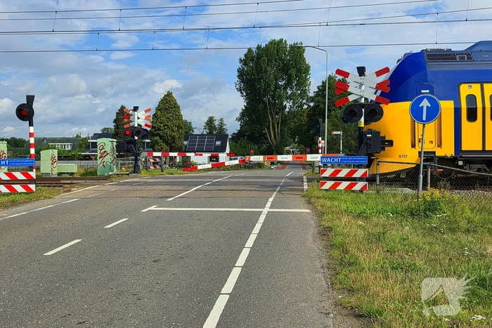 Spoorboom beschadigd: storing gemeld