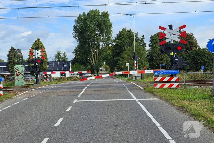 Spoorboom beschadigd: storing gemeld