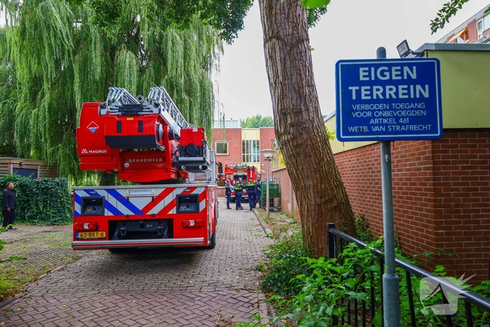 Brand leidt tot evacuatie in opvanghuis
