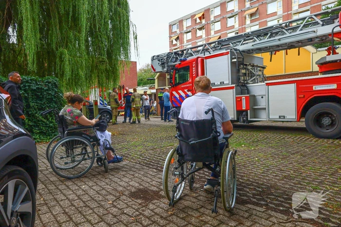 Brand leidt tot evacuatie in opvanghuis