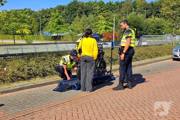 Fatbike gaat 50km tijdens controle, politie neemt er twee in beslag