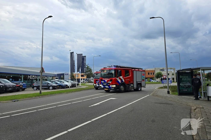 Rook in lijnbus leidt tot snelle brandweeractie