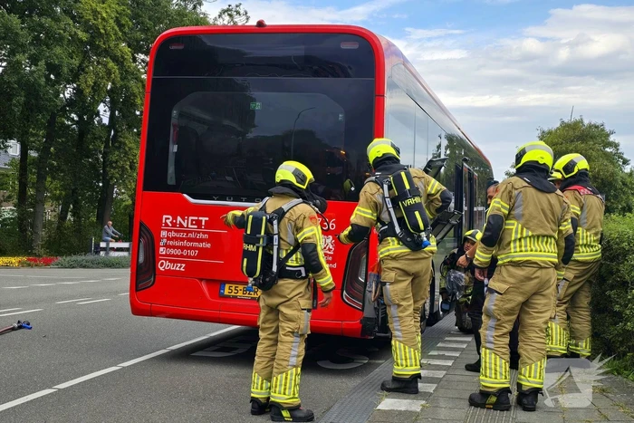 Rook in lijnbus leidt tot snelle brandweeractie
