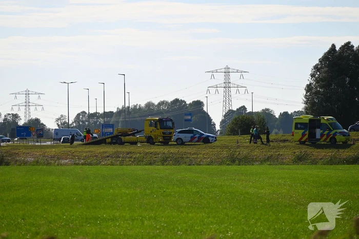 Motorrijder gewond bij ongeval