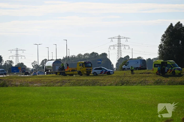 Motorrijder gewond bij ongeval