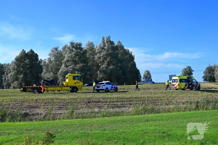 Motorrijder gewond bij ongeval
