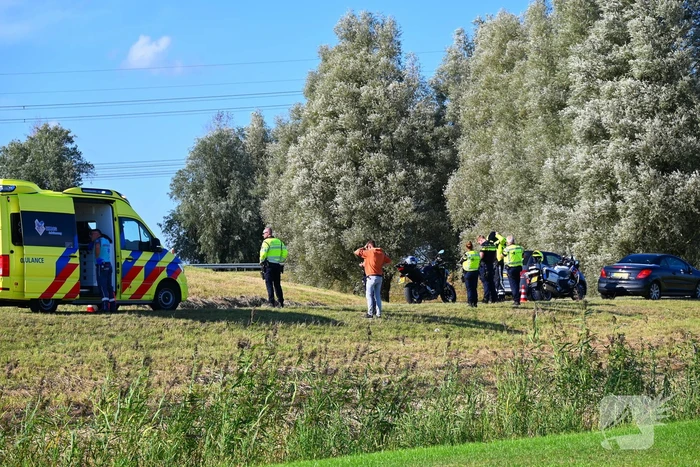 Motorrijder gewond bij ongeval
