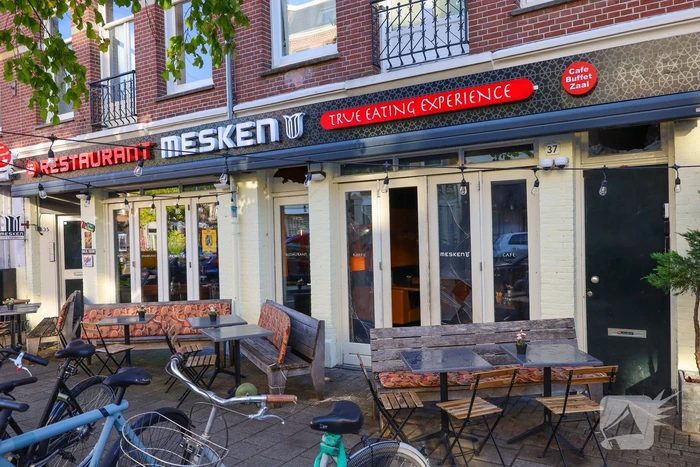 Schade door explosie bij restaurant