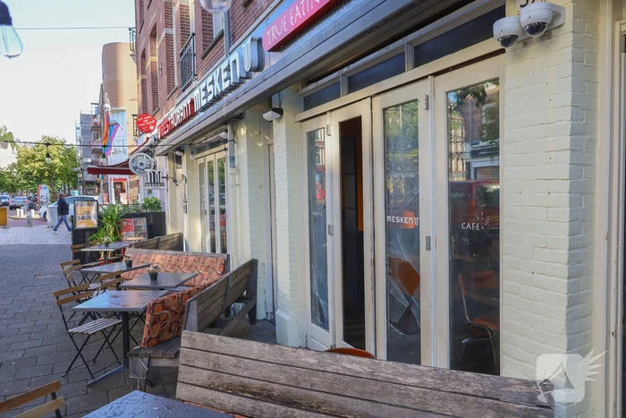 Schade door explosie bij restaurant
