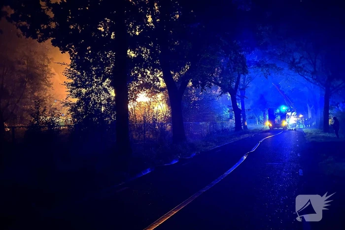 Grote nachtelijke brand