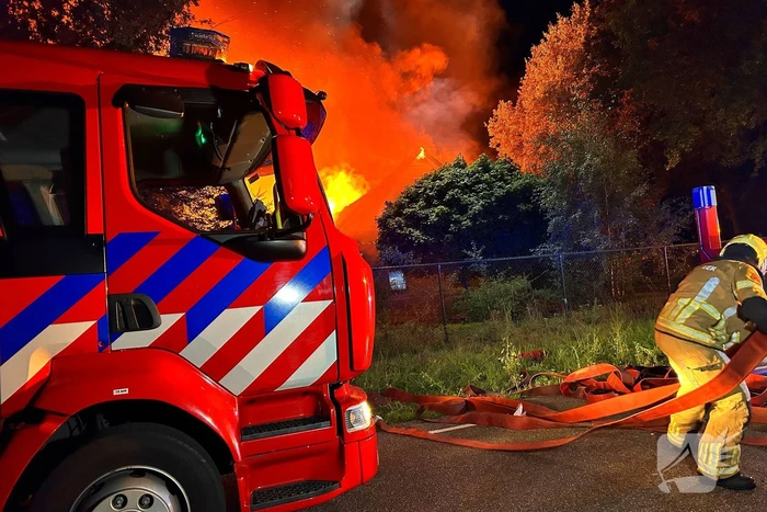 Grote nachtelijke brand