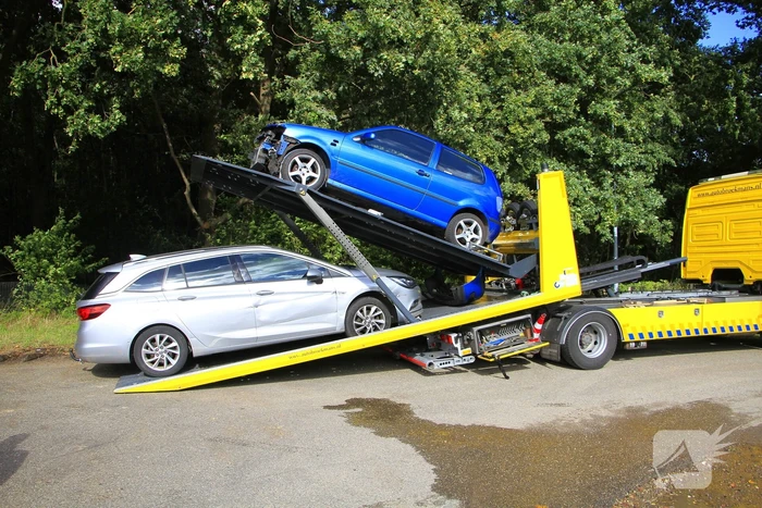 aanrijding leidt tot forse schade
