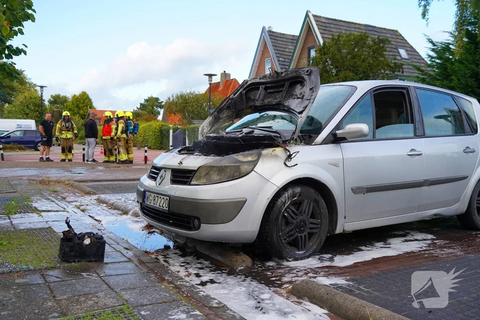 Brand in voertuig geblust