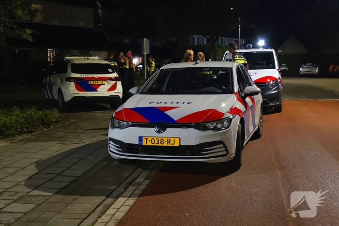 Politiehelikopter ingezet bij onrust in wijk