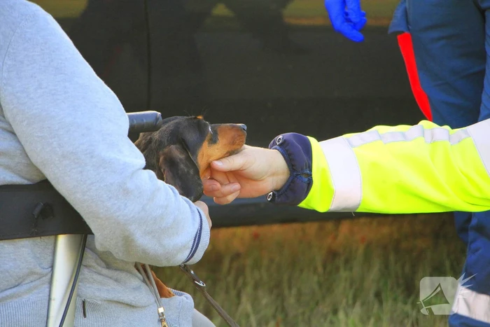 Auto botst achterop stilstaande vrachtwagen