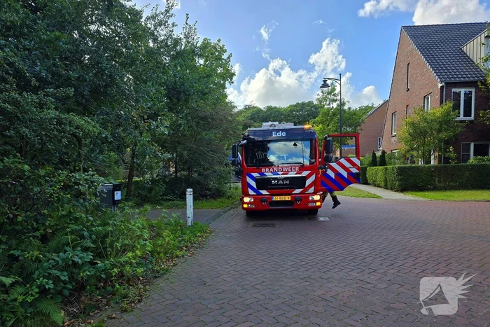 Tak blokkeert fietspad na storm