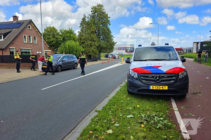 Fatbiker gewond na aanrijding met auto