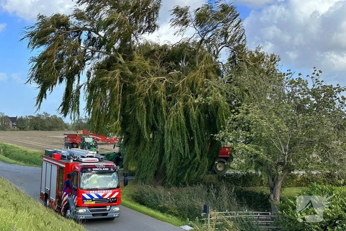 Brandweer ingezet bij gevaarlijke situatie