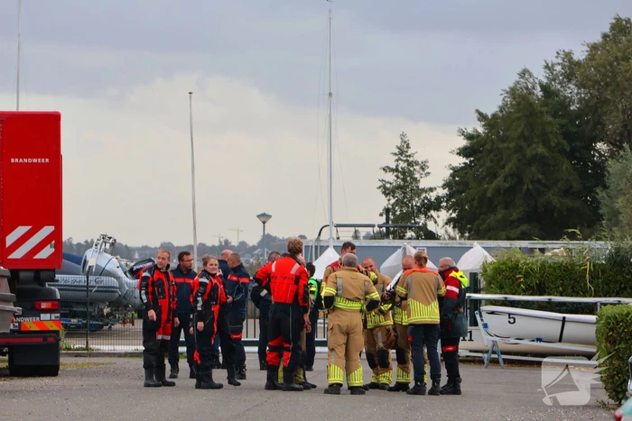 Grootschalige zoekactie op water naar persoon