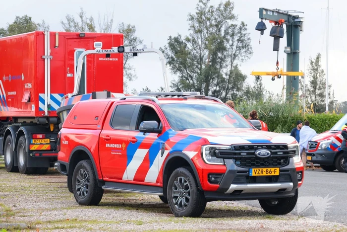 Grootschalige zoekactie op water naar persoon