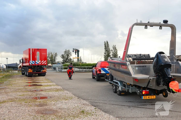 Grootschalige zoekactie op water naar persoon