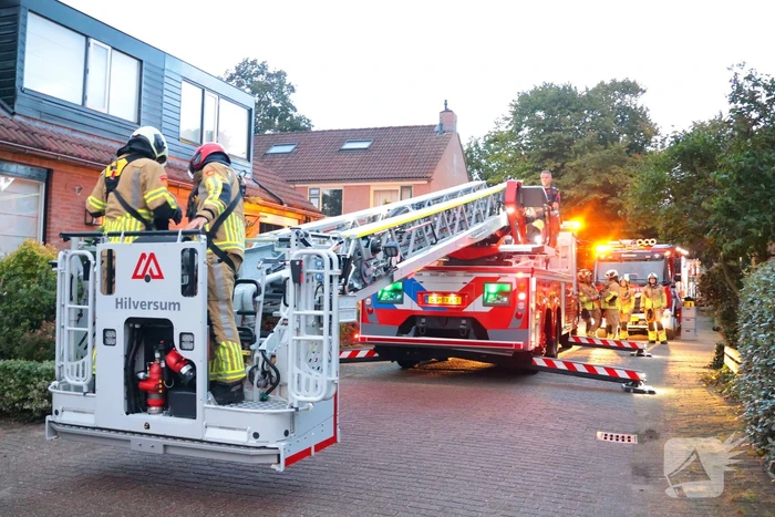 Schoorsteen los door stormachtig weer