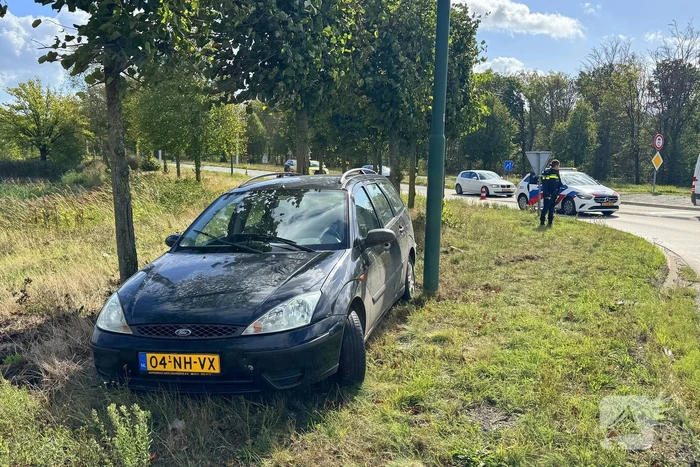 Gestolen auto ontdekt na ongeval