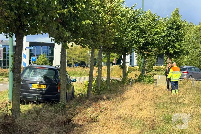 Gestolen auto ontdekt na ongeval